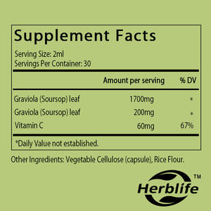 Gotas Líquidas de Guanábana (OEM/ODM), Suplementos de Extracto de Hoja Amarga de Guanábana, Apoyo para Dormir y Relajarse, Refuerzo del Sistema Inmunitario - Product Image 2