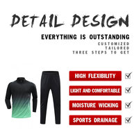 Jaket Olahraga Sepak Bola Grosir Pabrik, Jaket Sport Poliester Setengah Resleting