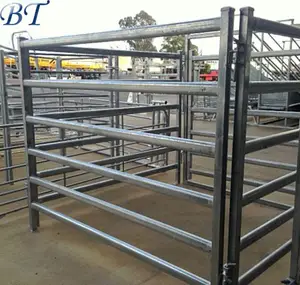 Panel de patio de ganado galvanizado sumergido en caliente resistente de Australia/cerca de ganado de fábrica