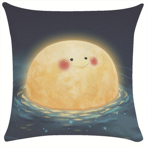 2026 New Chinese Style Creative Mid-Autumn Festival Throw <b>Pillow</b>, Chinese Style <b>Sofa</b> Bed Headrest <b>Pillow</b> Cushion Pillowcase - Product Image 4