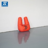 Modèle de repose-tête gonflable personnalisé anti-collision, accessoire de présentation gonflable étanche à l'air pour la décoration d'événements en extérieur