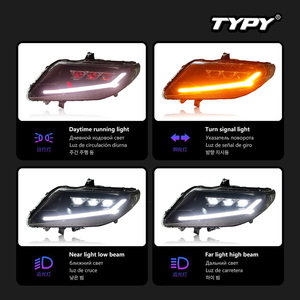 TYPY pour Honda City 2008-2014, ensembles de phares, conversion de lentilles laser, feux de jour LED et clignotants séquentiels - Product Image 4