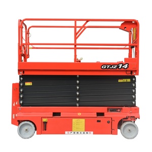 Plataforma eléctrica, <span class=keywords><strong>escalera</strong></span> de ático plegable hidráulica, elevador de <span class=keywords><strong>tijera</strong></span> de 16 <span class=keywords><strong>metros</strong></span> - Product Image 1