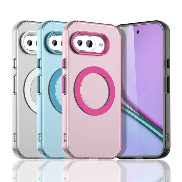 Candy Colourful Magnetic Phone Case for Google Pixel 10 Pro Matte Shockproof Protection Mobile Cover for Pixel 9 Pro XL 9A