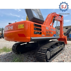 Excavatrice Hitachi ZX350 d'occasion, 35 tonnes, entièrement révisée, moteur certifié Komatsu, moteur PLC pour la construction et l'exploitation minière - Product Image 3