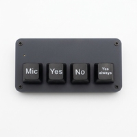 Voice-to-text Quick Reply Keyboard Office Programmable Macro Mini Keyboard Quick-reply Keyboard Vibe Coding With AI Keyboard