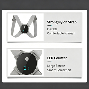 Correcteur de posture magnétique réglable pour le soutien du dos des enfants et des adultes - Product Image 2