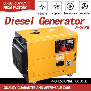 Generador Diésel Portátil Dongshuang de 5-10KW con Cubierta Insonorizada 220V/380V para Uso en Fábricas y Minas - Product Image 3