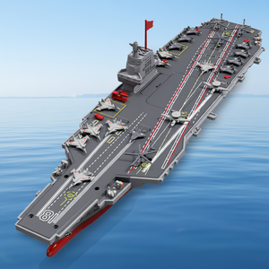 Nouveau porte-avions télécommandé JJRC S19 - <span class=keywords><strong>Bateau</strong></span> électrique 2.4G anti-interférence, modèle de navire de guerre réaliste, jouet aquatique pour enfants - Product Image 2