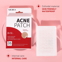 Patchs anti-boutons 36 pièces – Traitement hydrocolloïde nettoyant en profondeur pour l'acné et les imperfections – Marque privée OEM