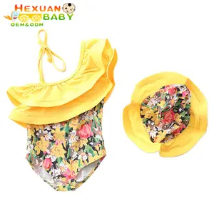 Hot sell Kids bathing suit baby girls swimwear/infant girl bathing suit newborn clothes 2023 baby swimsuit bikini