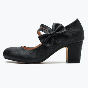 Zapatos de plataforma Mary Jane con diseño de mariposa para mujer, para uso formal al aire libre, ropa de negocios, etiqueta, tacones altos - Product Image 5