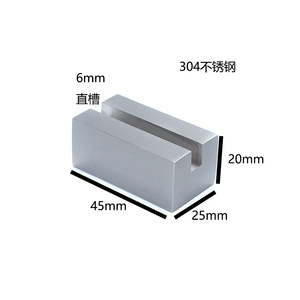 Porte-cartes en acier inoxydable 45 mm, support de cartes de visite vertical de bureau, présentoir de prix, design géométrique - Product Image 4