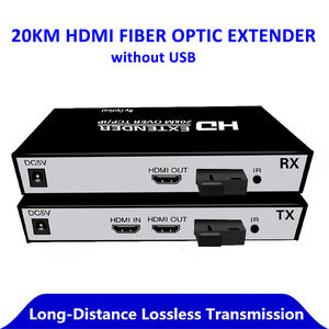 Bigway工場価格<span class=keywords><strong>HDMI</strong></span>光ファイバーコンバーターサポートIR20KM光ファイバーエクステンダー、ループアウト付きSCファイバーケーブル - Product Image 3