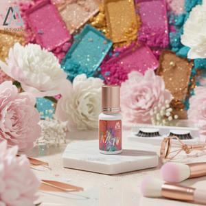 Pegamento de Gel Profesional de Secado Rápido Sin Látex para Pestañas, Ofrece 7-8 Semanas de Retención, Resistente al Agua - Product Image 1