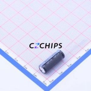 EEUFR1H181L ตัวเก็บประจุชนิดอลูมิเนียมผ่านรู D8xL20mm 180uF 20% 50V 1.43A-100kHz - Product Image 2