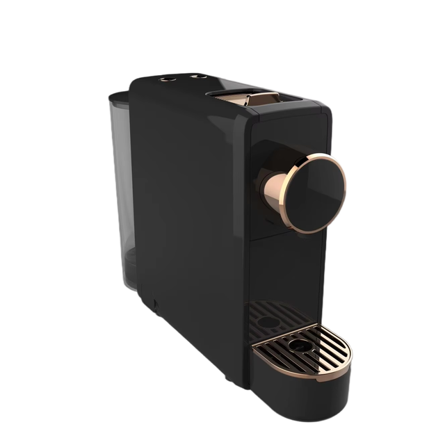 Compact 19Bar Capsule Coffee Machine for Nespresso Pods, Energy Saving & Fast Heating