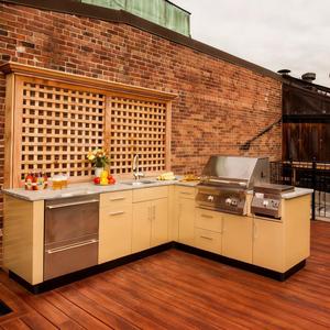 <span class=keywords><strong>Electrodomésticos</strong></span> de cocina de exterior de acero inoxidable de colores frescos personalizados, <span class=keywords><strong>electrodomésticos</strong></span> de cocina impermeables para exteriores, jardín, patio, Villa - Product Image 1