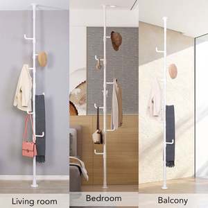 Economico appeso un cappotto rack con umbrella holder - Product Image 5