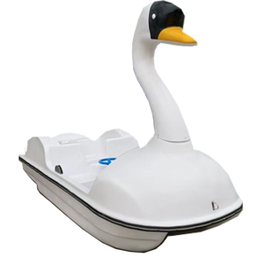 Bote de Pedales Acuático de Alta Calidad Modelo Cisne 2026, Bote de Pedales para Dos Personas con Techo Impermeable <span class=keywords><strong>en</strong></span> Venta - Product Image 3