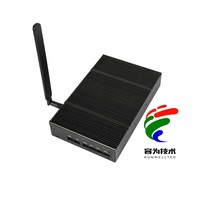 Performa Tinggi RK3566/RK3568/RK3576 Android Casing Logam WIFI 4G Ethernet RAM 2GB/4GB ROM 16GB/64GB untuk Tampilan Iklan
