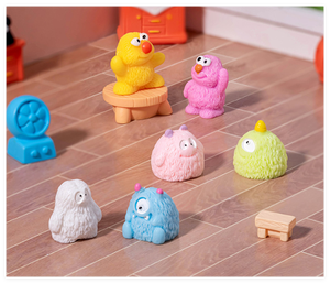 Muñeco de Resina de Monstruo Kawaii, Accesorios de Dibujos Animados Hechos a Mano, Juguetes para Niños de Navidad y Halloween, para Llavero, Bolsa Misteriosa Sorpresa - Product Image 6