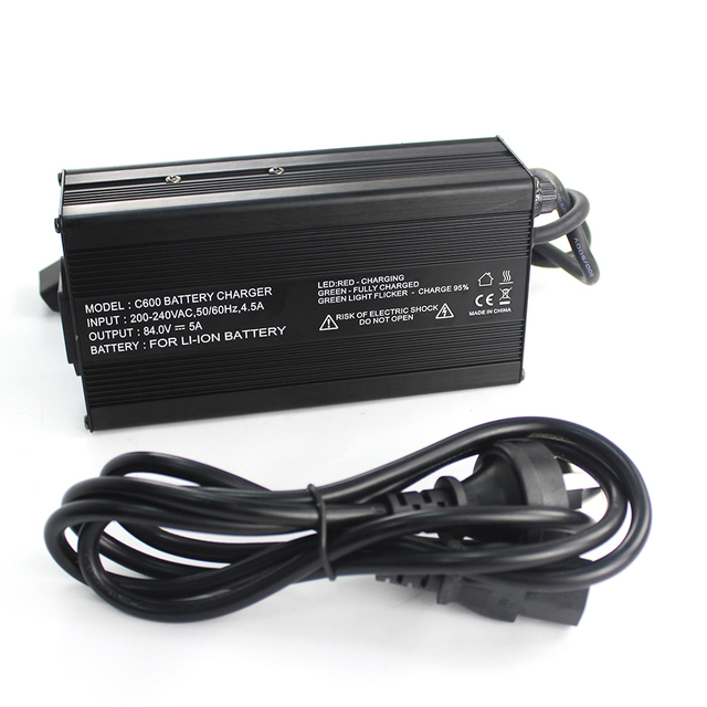 Factory Customized Li Ion Lithium Battery Charger 29.8V 42V 54.6V 58.8V 2A 3A Lithium Battery Charger for Lithium Battery