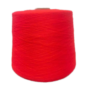 100% акриловая окрашенная высокопрочная пряжа 24s/34s для вязания носков и шитья - Product Image 1