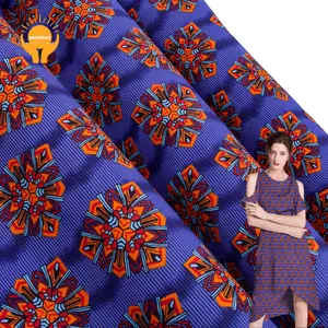 Factory direct high quality rich hand feel skin-friendly soft cotton batik polyester fabric ethnic style fabrics