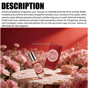 Parfums personnalisés pour femmes, 12 ml, longue tenue, classiques, floraux, parfumés, roll-on, eau de parfum, phéromones, originaux pour femmes - Product Image 3