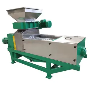 Wheat grass screw extractor squeezing dewatering machine supplier