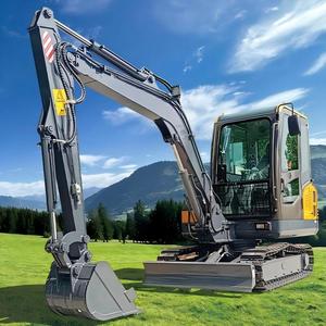 Miniexcavadora de 5 Toneladas con Motor Diésel, Certificación EPA <span class=keywords><strong>Euro</strong></span> 5, CE e ISO, Alta Potencia de Excavación, Maquinaria de Movimiento de Tierras para Construcción - Product Image 2