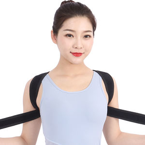 El mejor cinturón <span class=keywords><strong>lumbar</strong></span> ortopédico para <span class=keywords><strong>mujer</strong></span>, Corrector de postura totalmente ajustable con correa de hombro de neopreno transpirable, soporte para la espalda - Product Image 6