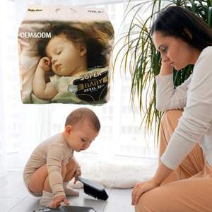 Pannolini per neonati di alta qualità, morbidi, in tessuto non tessuto traspirante, con canale 3D anti-perdita per un comfort ottimale del bambino - Product Image 5