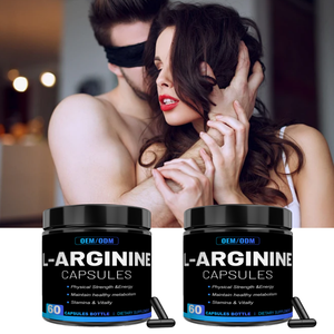 OEM L-Arginin + L-Sitrülin Kapsülleri Besin Takviyeleri Enerji ve Kas Desteği - Product Image 1