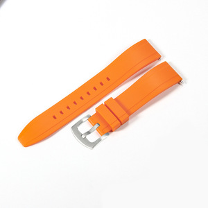 Bracelet en caoutchouc pour <span class=keywords><strong>montre</strong></span> connectée Omega <span class=keywords><strong>Swatch</strong></span>, bracelet incurvé à dégagement rapide, accessoires de <span class=keywords><strong>montre</strong></span> 20/22/24mm - Product Image 3