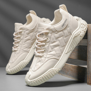 Zapatos para Caminar Ligeros Antideslizantes para Hombre, Parte Superior de Malla y PU, Entresuela de EVA con Amortiguación, Cómodos para Uso en Exteriores - Product Image 4
