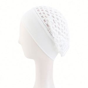 Bandeau élastique pour perruque, en maille filet réglable, pour la confection de perruques tressées, au crochet ou à coudre, avec maintien en filet, cadeau - Product Image 4