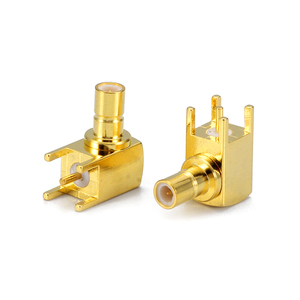Đầu Nối Smb Đực (Phích Cắm) Gắn <span class=keywords><strong>Pcb</strong></span> Góc Phải 90 Độ - Product Image 4
