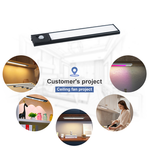 Bedroom Wall Mounted Motion <strong>Sensor</strong> Magnet Cabinet <strong>Light</strong> 3CCT Night Lamp <strong>Battery</strong> Power Cabinet Led <strong>Light</strong> for Indoor Lighting - Product Image 3