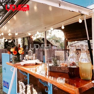 UrDream Mobile <span class=keywords><strong>Salon</strong></span> Food Truck Hot Dog Stand Mobile Kitchen Ice Cream Kiosk Hot Dog Cart - Product Image 4