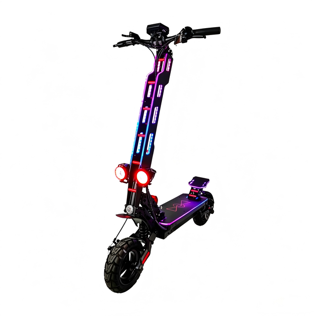 Electric Scooter Big Power Dual Suspension 11 Inch Tubeless Off Road Tires Electric Scooter for Adults