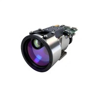 Module télémètre laser OEM LRF1222CA 12 km 1535/1540 nm en alliage d'aluminium, poids 335g, 0,3 Mrad FOV, puissance 2W pour RWS