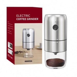 เครื่องบดเมล็ดกาแฟไฟฟ้าแบบพกพา รุ่นใหม่ สมาร์ท USB Drip Cafe ปรับระดับได้ภายนอก พร้อมเครื่องชงกาแฟไร้สายสำหรับการเดินทาง - Product Image 1