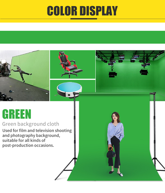 Photo Studio Accessories Photography Background Backdrop Stand Kit
