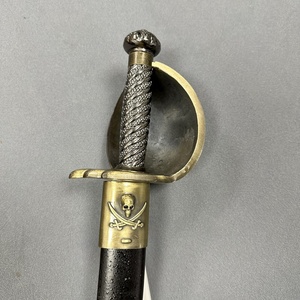 Espada Decorativa de Metal sin Filo, Espada Ceremonial Medieval Tradicional, Guardia con Tallado Exquisito, Espada de Capitán Pirata del Caribe - Product Image 6