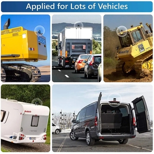 ชุดกล้องมองหลัง AHD LCD ขนาด 7 นิ้ว ความละเอียด 1080p กันน้ำ มองเห็นในเวลากลางคืน ระบบช่วยจอดสำหรับรถยนต์ - Product Image 6