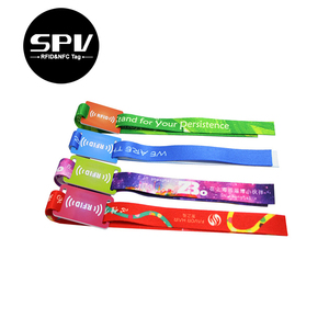 방수 <span class=keywords><strong>RFID</strong></span> 수동 NTAG 213 <span class=keywords><strong>MIFARE</strong></span> 초경량 C 패브릭 손목 밴드 NFC ID 짠 이벤트 13.56MHz 패브릭 팔찌 - Product Image 2