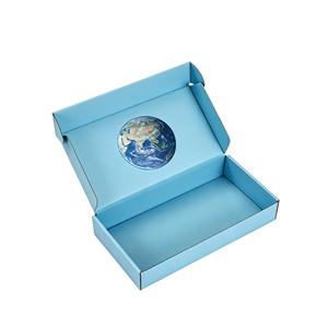 Cajas de Envío de Cartón Corrugado Kraft Marrón Reciclables con Logotipo Negro Único Impreso Personalizado al por Mayor para Estuches de Teléfonos Móviles - Product Image 1