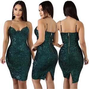 Sexy Delle Donne di Estate del Vestito Dalla Fasciatura Aderente Senza Maniche <span class=keywords><strong>Da</strong></span> <span class=keywords><strong>Sera</strong></span> Del Partito Club Mini Abito Corto 2021 Donne di Modo <span class=keywords><strong>Vestiti</strong></span> - Product Image 4